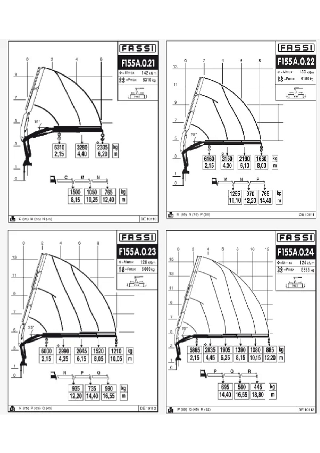 Кран FASSI F155A.0.23