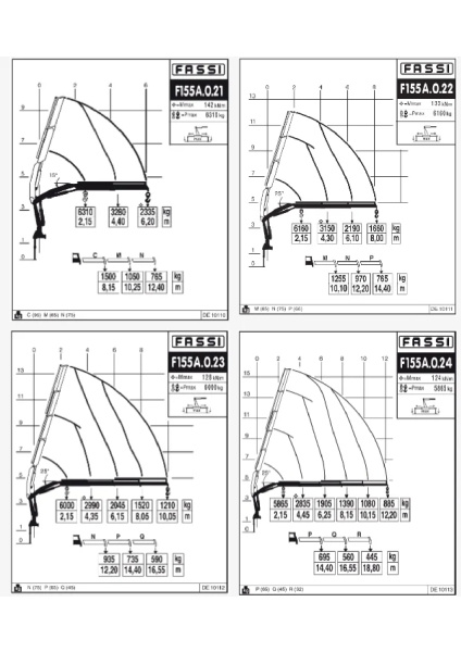Кран FASSI F155A.0.23