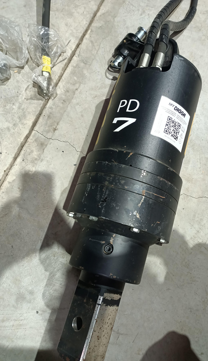 Гидравлический бур DIGGA PD7-5 в комплекте